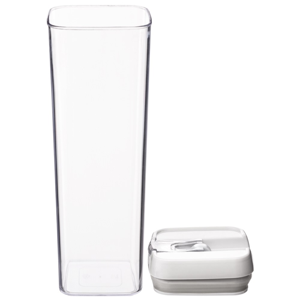 Frasco Herm&eacute;tico Quadrado 1,7L