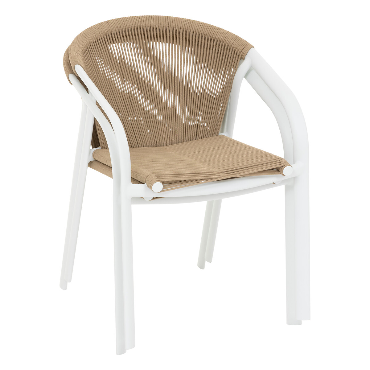 Silla RIU miel y blanco