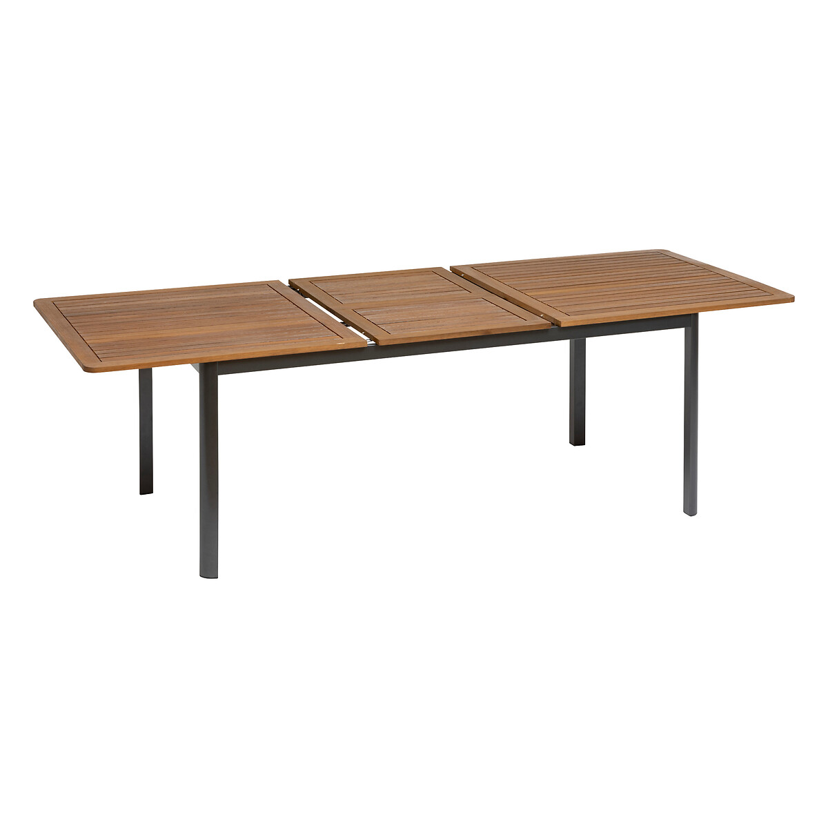 Juego mesa FIELDFARE extensible y 6 sillas PIAZZA