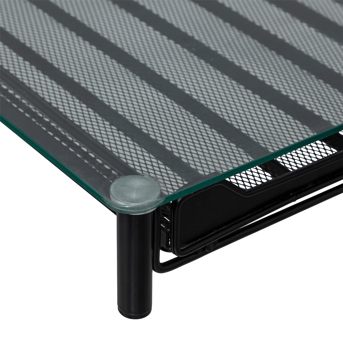 Soporte met&aacute;lico negro para 60 c&aacute;psulas de caf&eacute;
