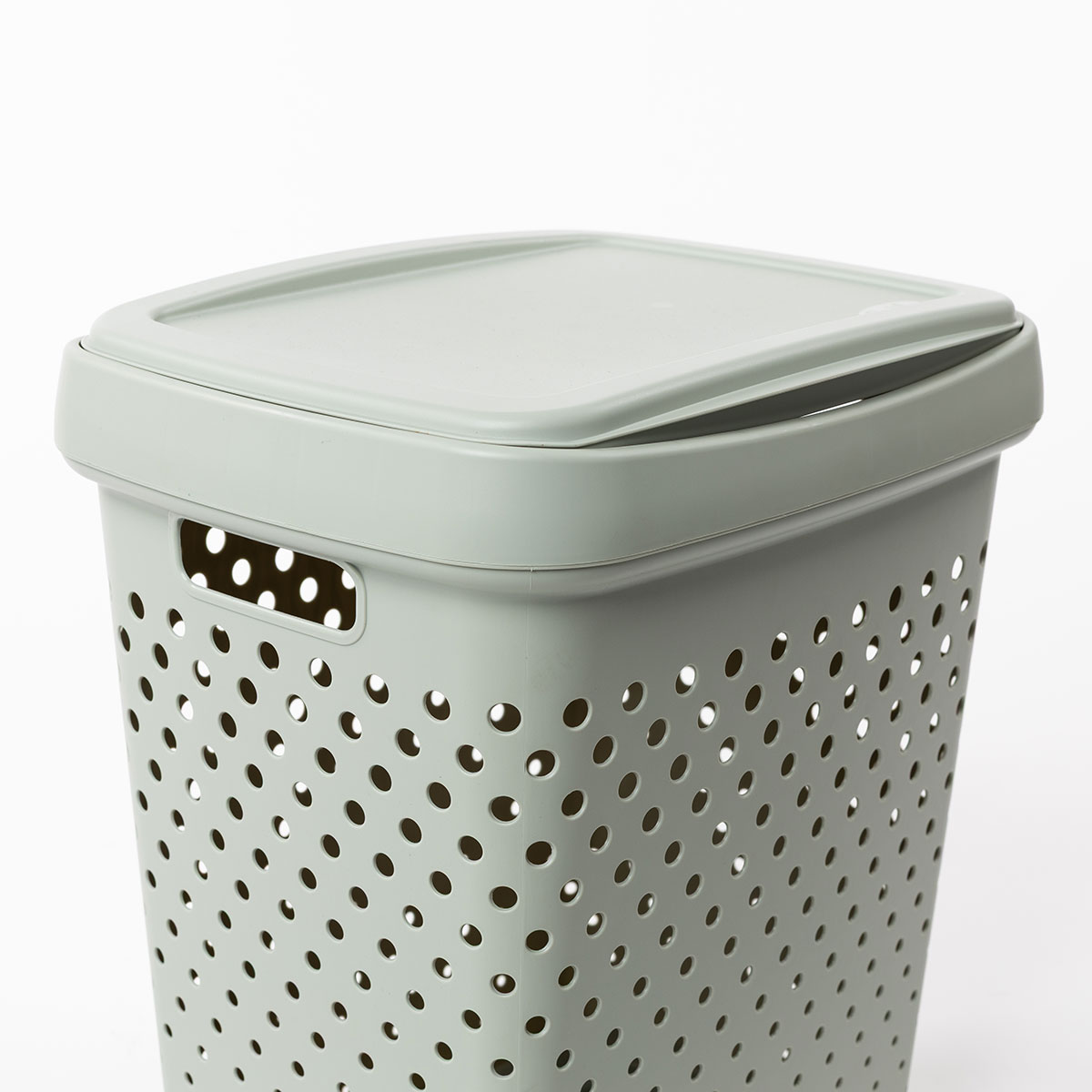 Cesto de ropa ZOOM verde 50L 