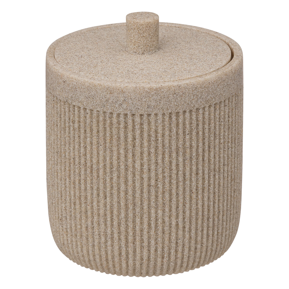 Bote Para Algodones Onyx Lino