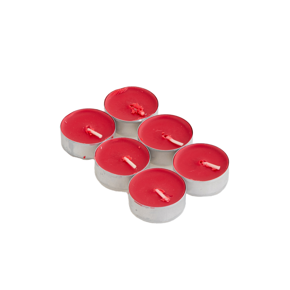 Paquete 6 Tealights Frutos Rojos