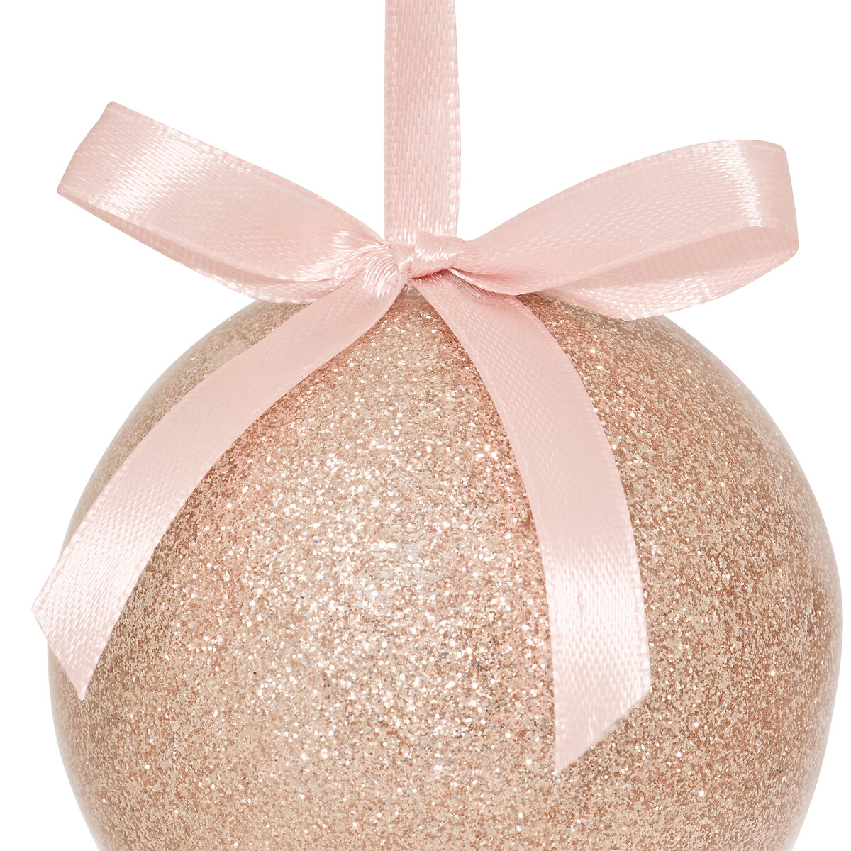 Bola de Navidad en Papel Rosa 7,5cm 