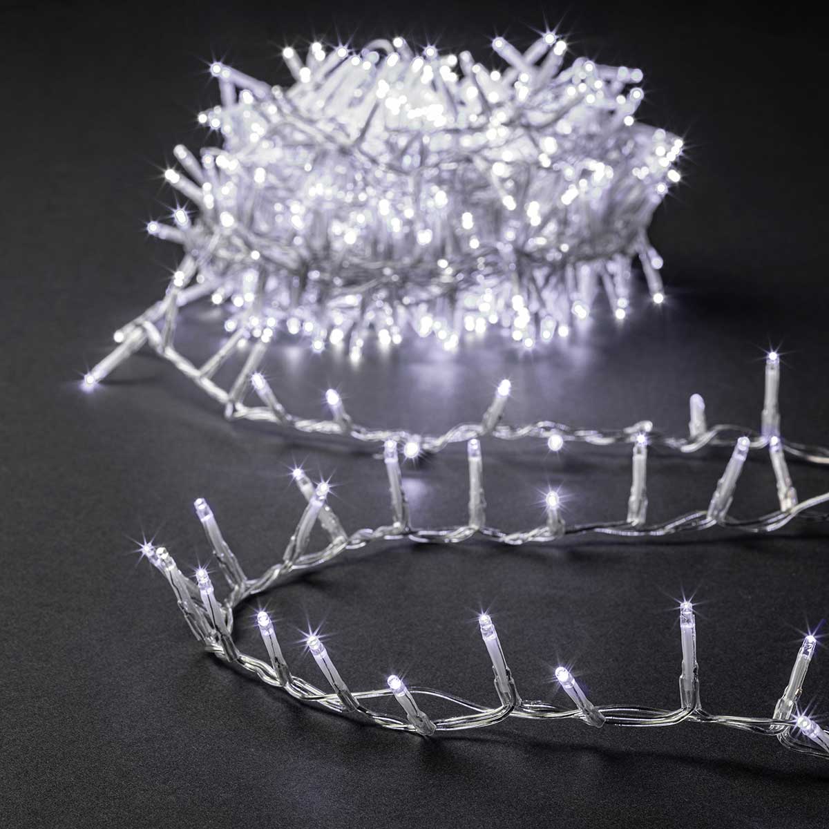 Série Luminosa De Natal Branco Frio 500 LEDs 12,5m