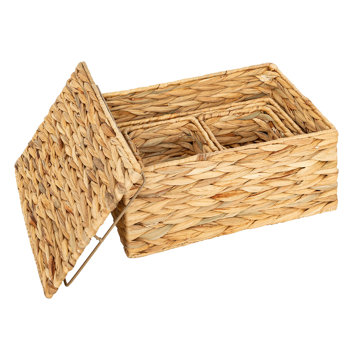 Set 4 cestos de mimbre LIA JACINTHE