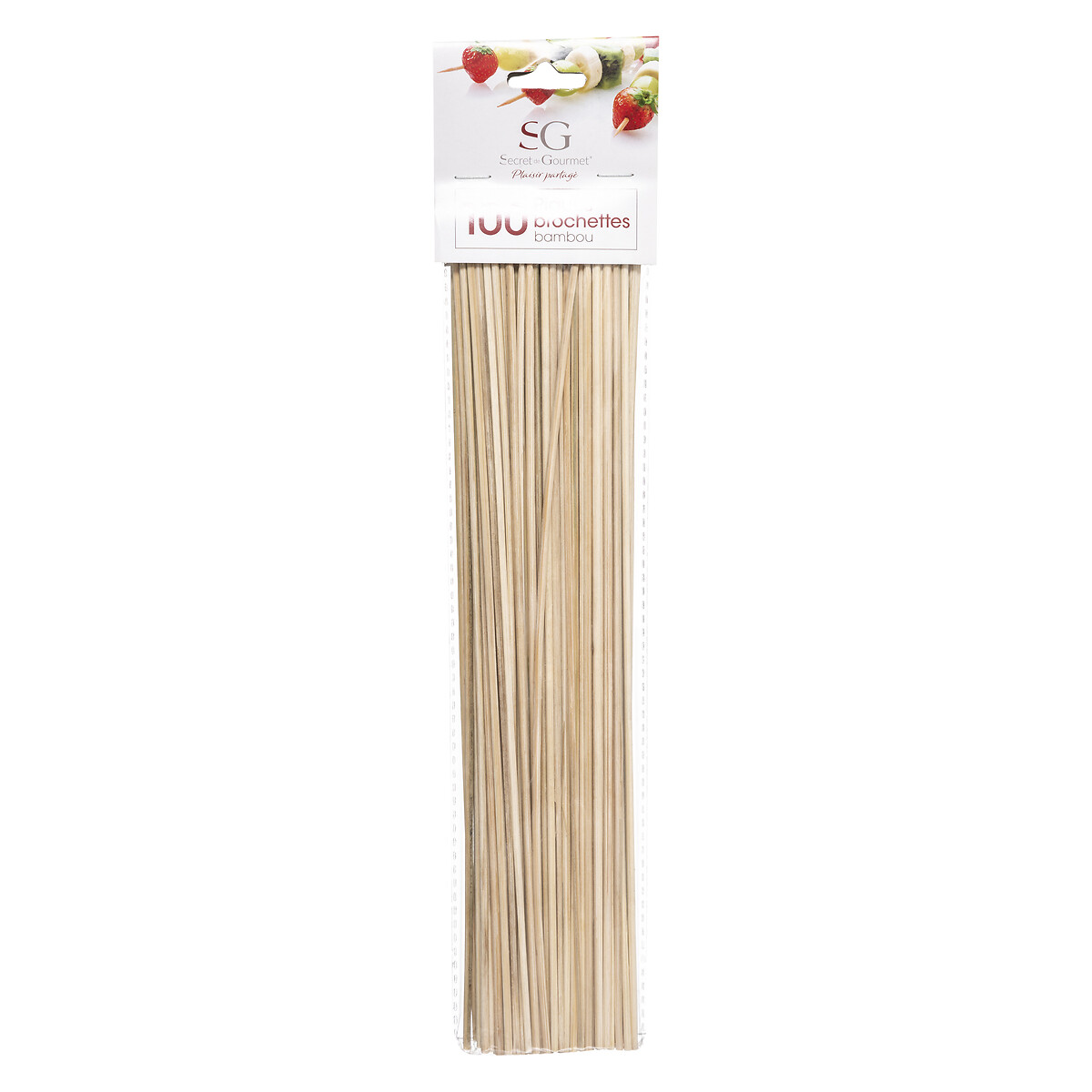 Palillos P/Barbacoa De Madera X100 