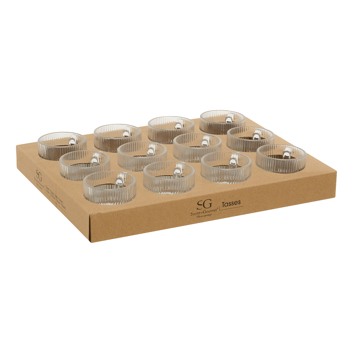 Taza de caf&eacute; LORENE de vidrio 10cl