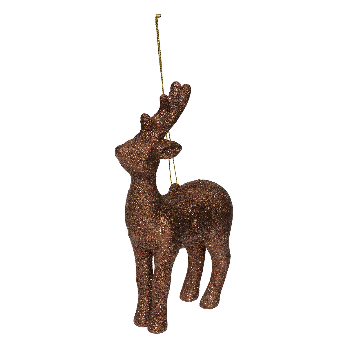 Adorno navide&ntilde;o reno con brillantes 14cm