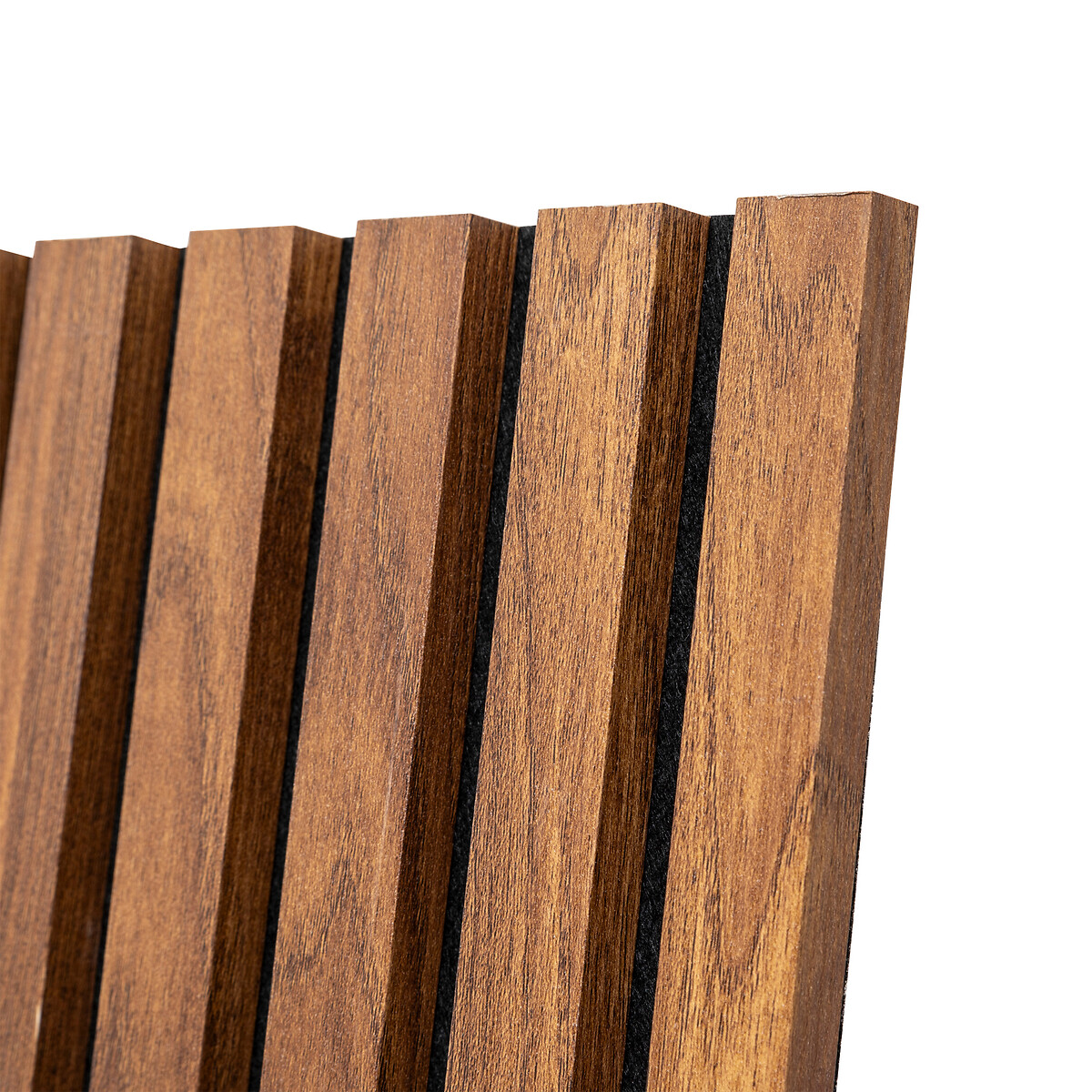 Panel decorativo COLVA marrón oscuro de mdf 240cm