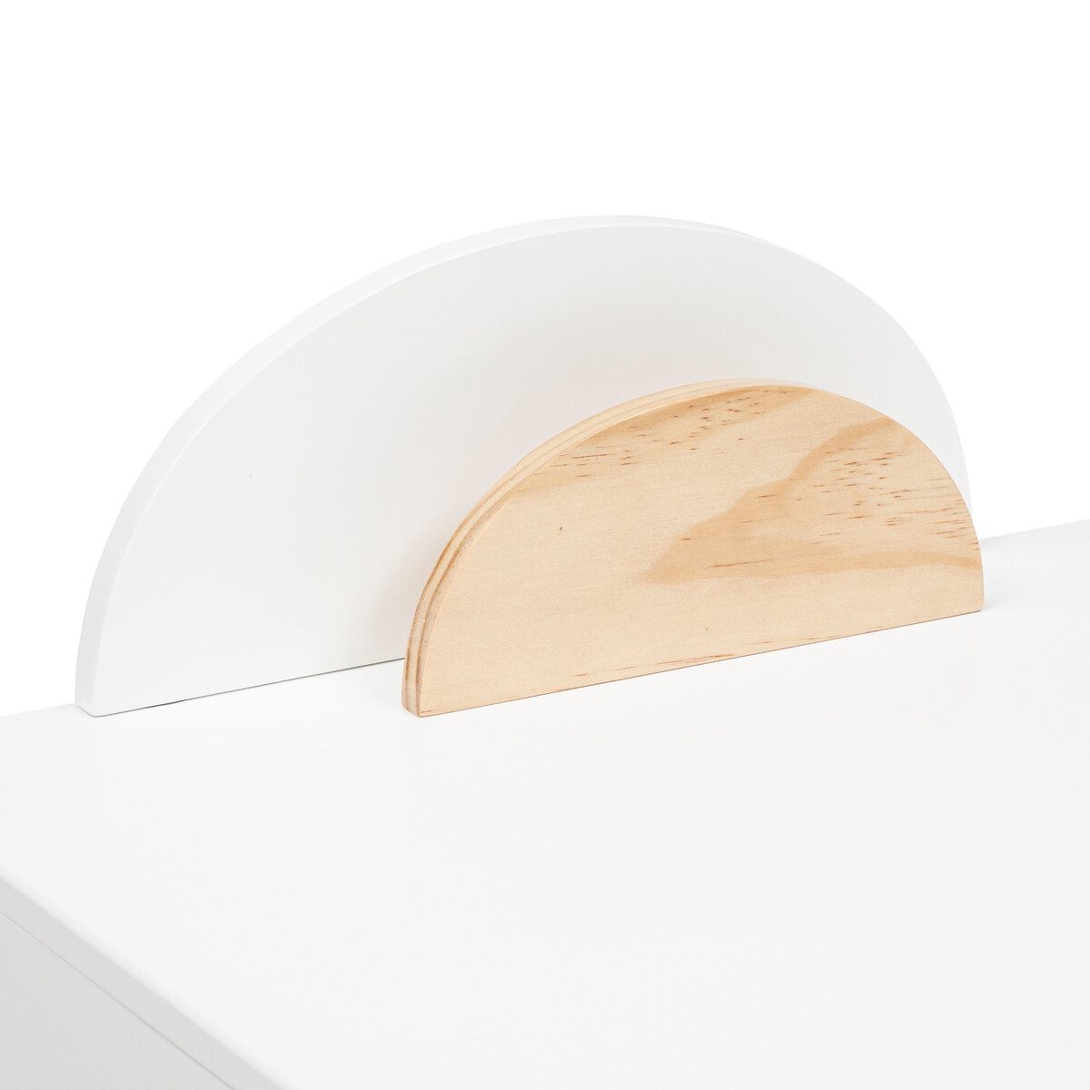 Escritorio De Mdf/Pino Blanco 75x47x74Cm