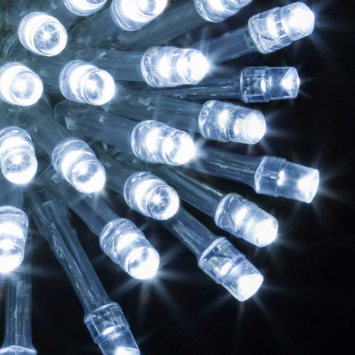 Guirnalda De Luces 100 Led Blanca Fría 10m