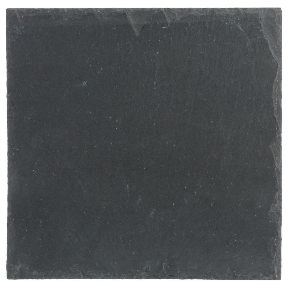 Tabla Cuadrada De Losa De Roca 25x25Cm