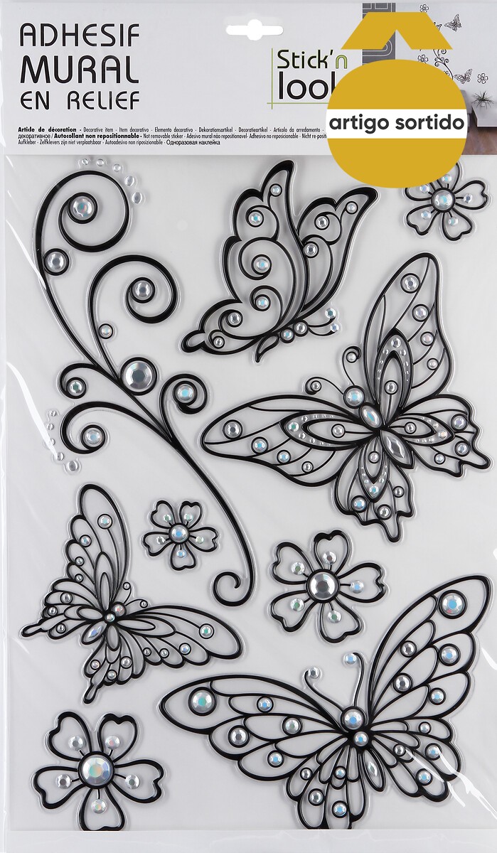 Pegatina Con Relieve 41x29Cm