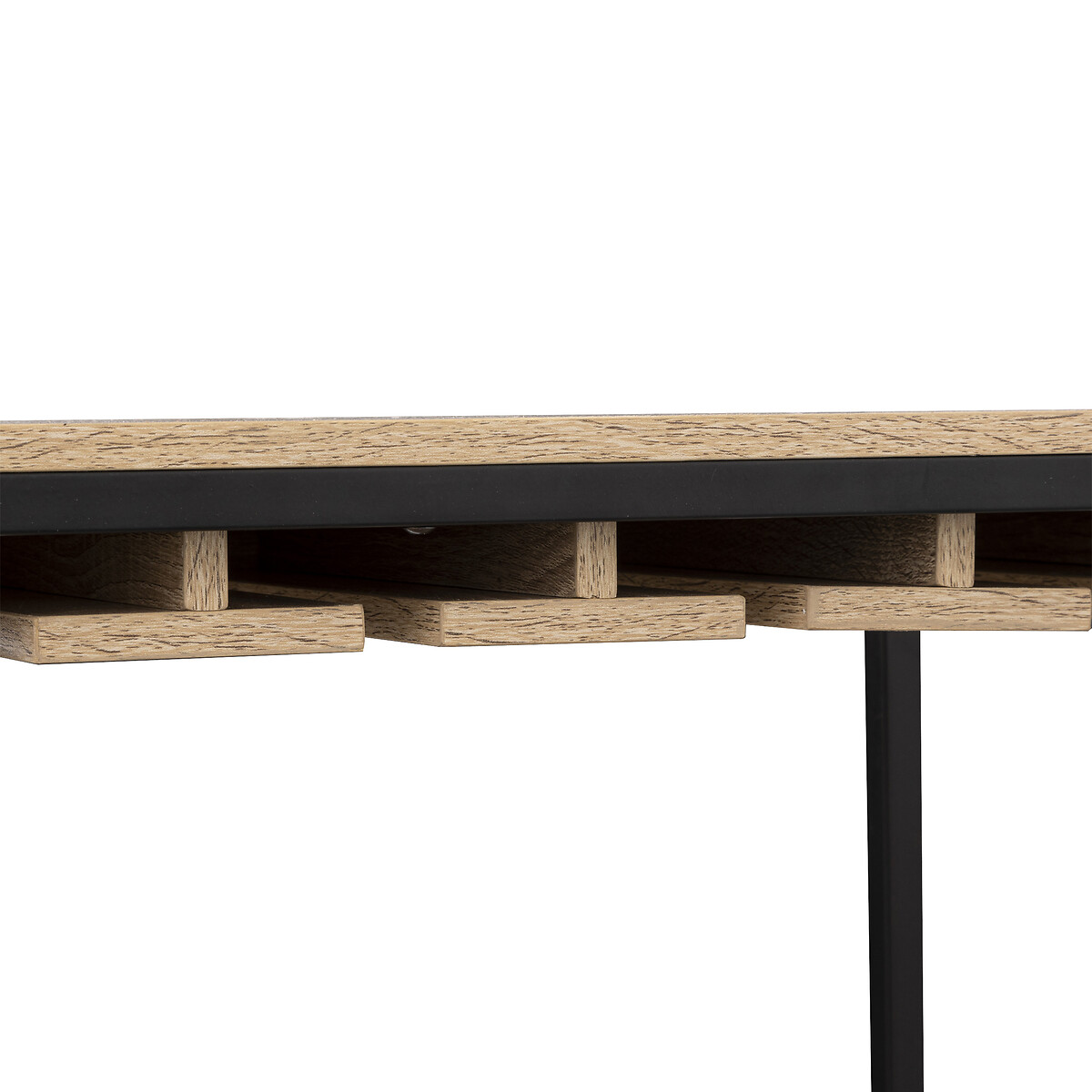 Mueble bar ALIAJ de mdf con botellero