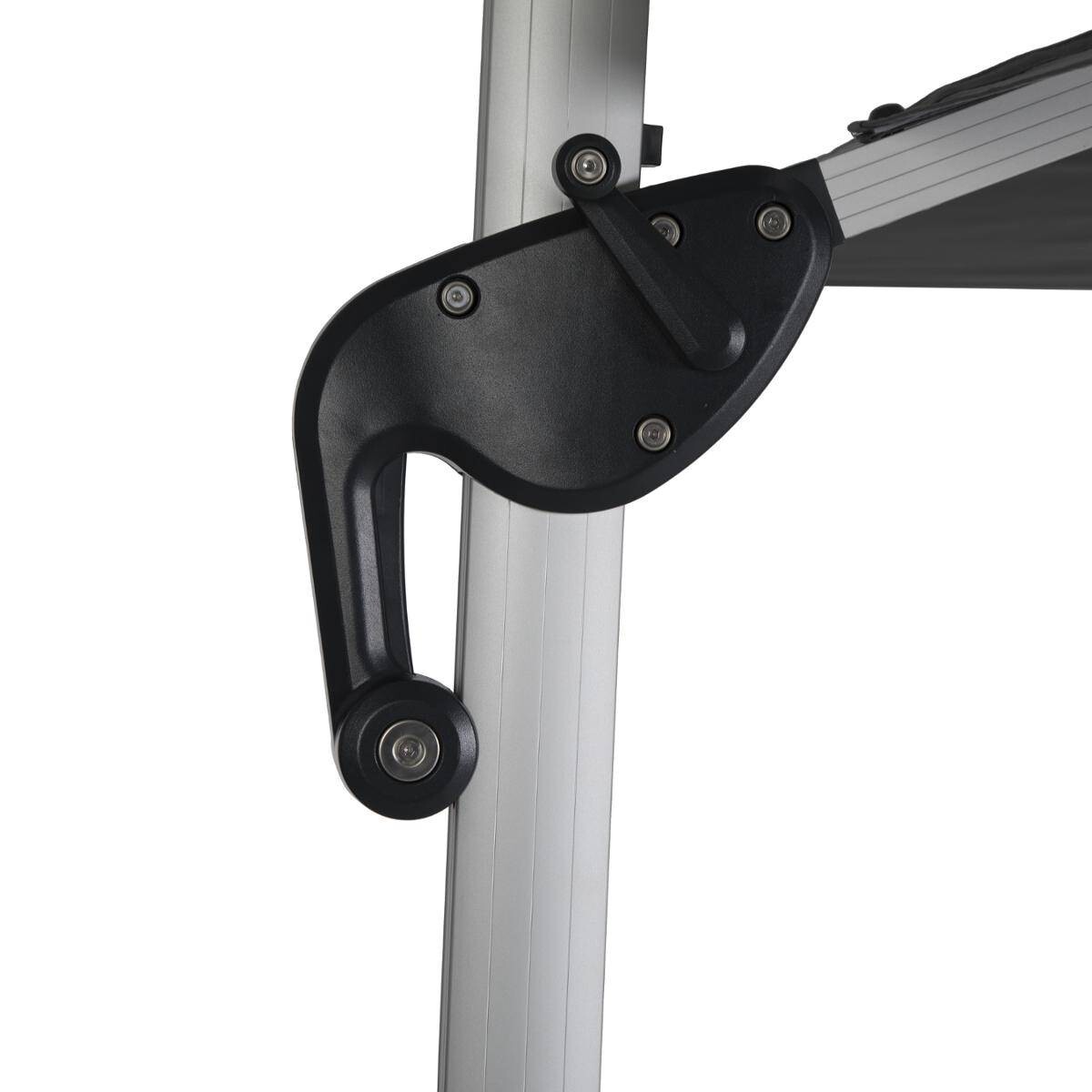 Guarda-Sol Equador Cinza Ardósia Com LED 3x3M