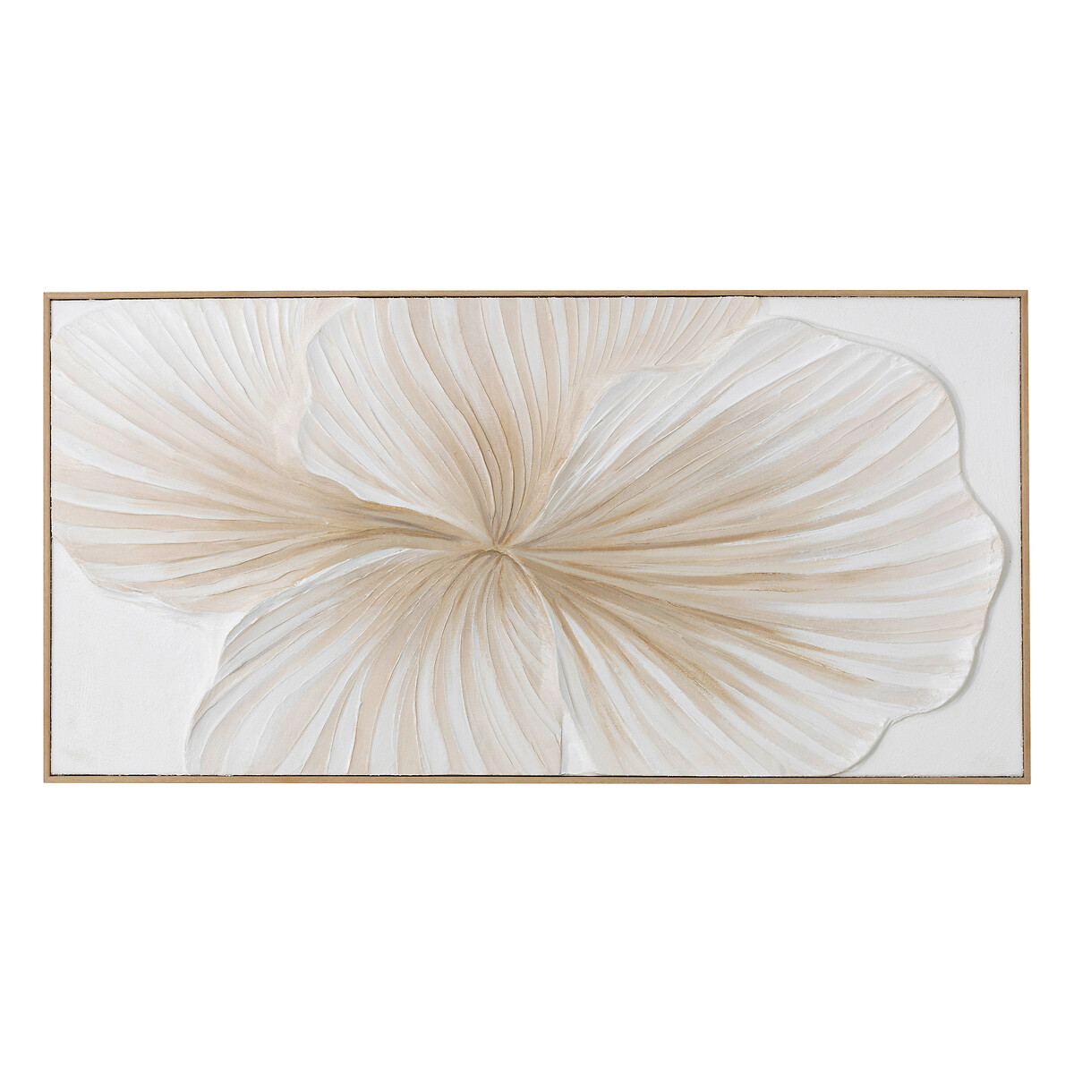 Cuadro decorativo CHRISTINA blanco 58x118cm