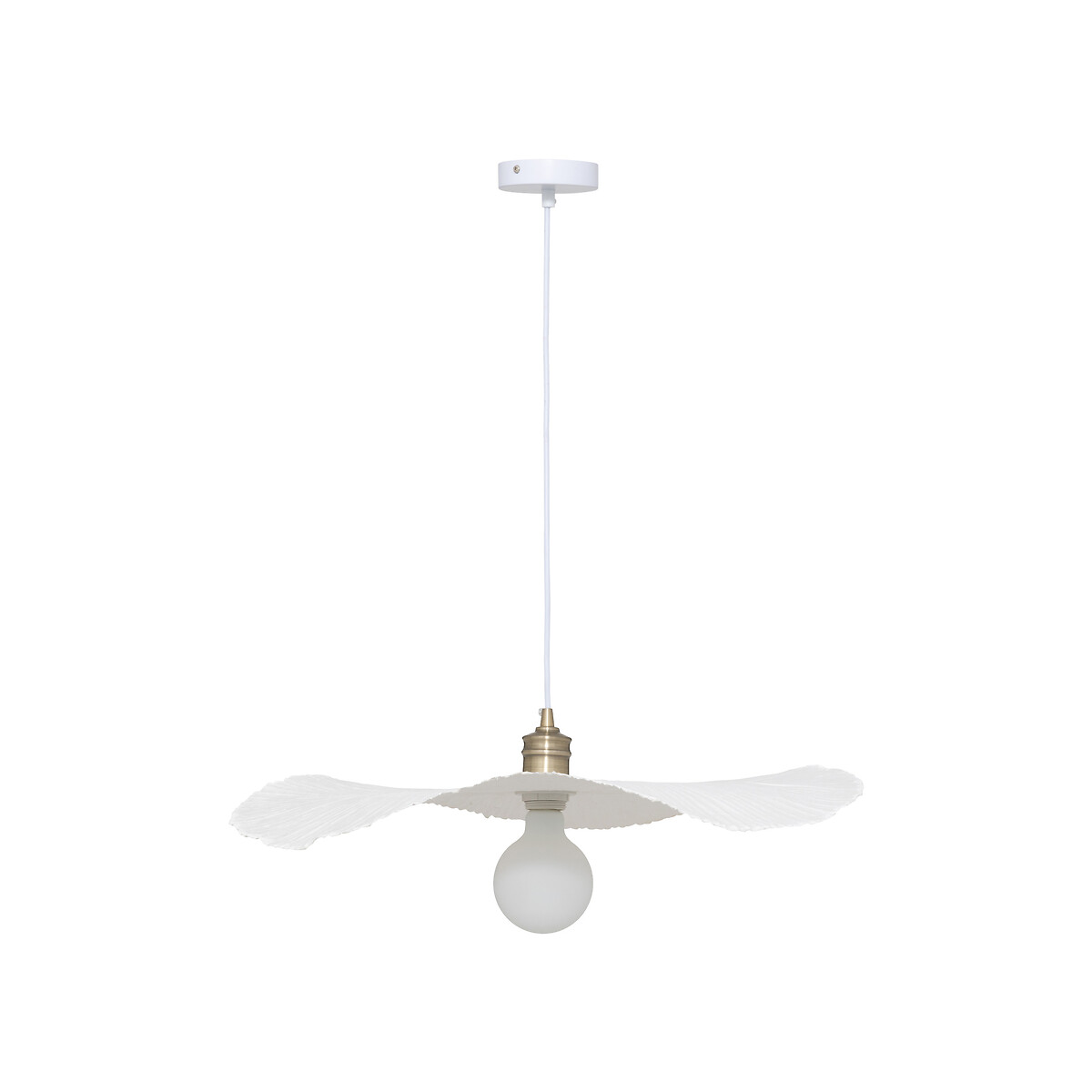 Lámpara de techo TEHANI blanca 57cm