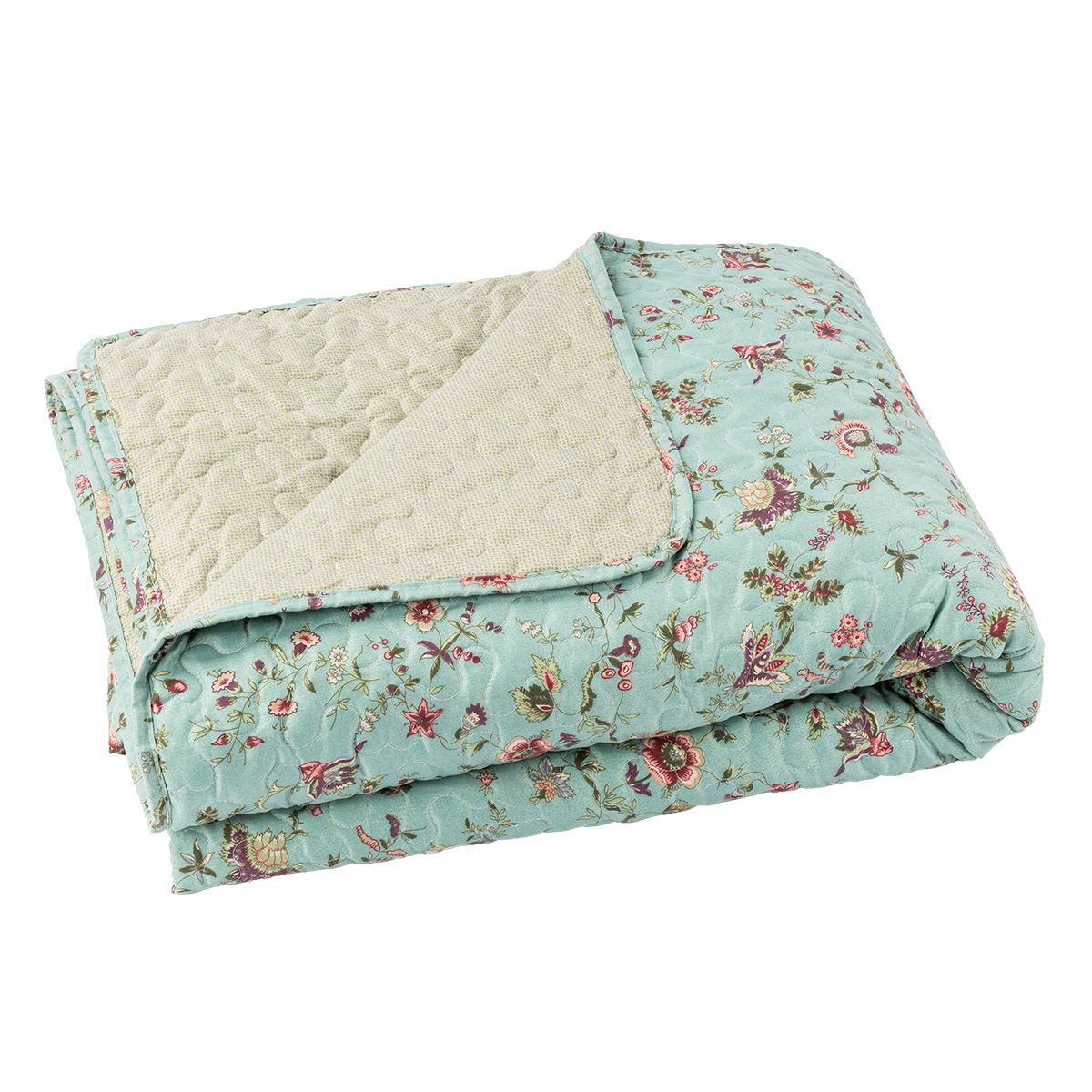 Colcha MANILA azul reversible 220x240Cm