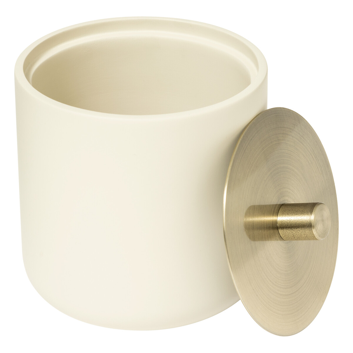 Bote para algod&oacute;n DUO beige