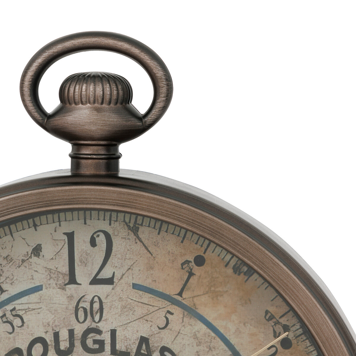 Reloj mec&aacute;nico GOUSS marr&oacute;n 27cm