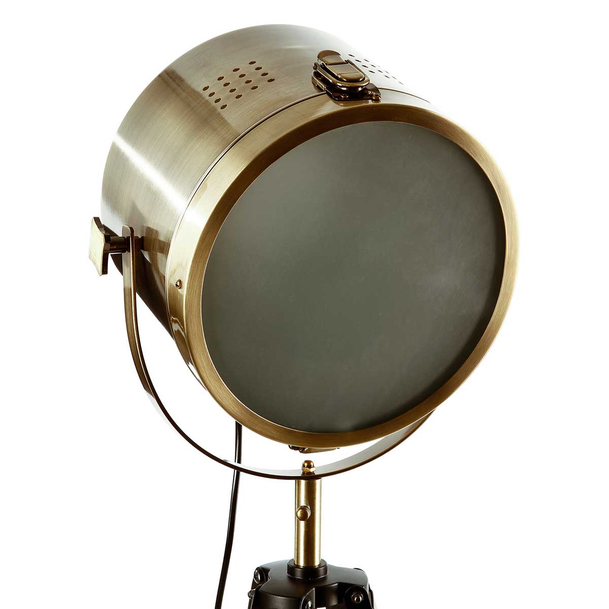 Candeeiro De Ch&atilde;o Ebor Bronze Com Trip&eacute; 152cm