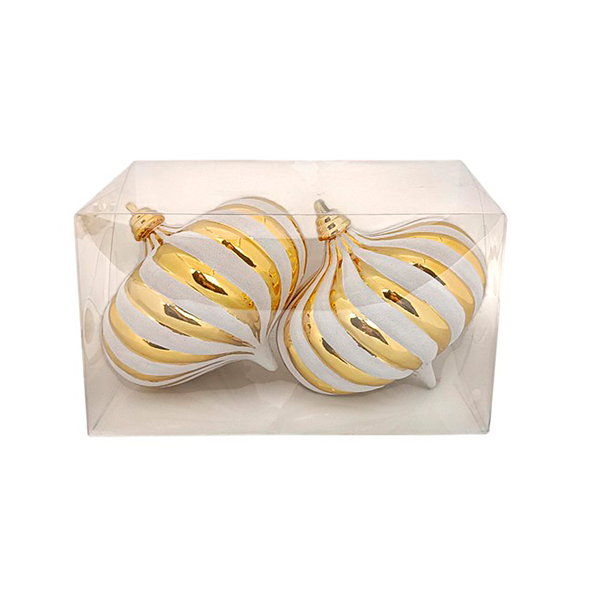 Set De 2 Bolas De Navidad 15cm 