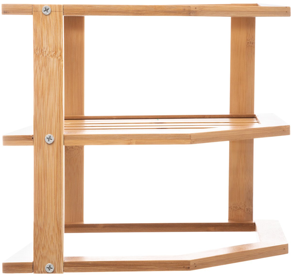 Estanter&iacute;a Bamb&uacute; 2 Baldas 25.4x25.4x23