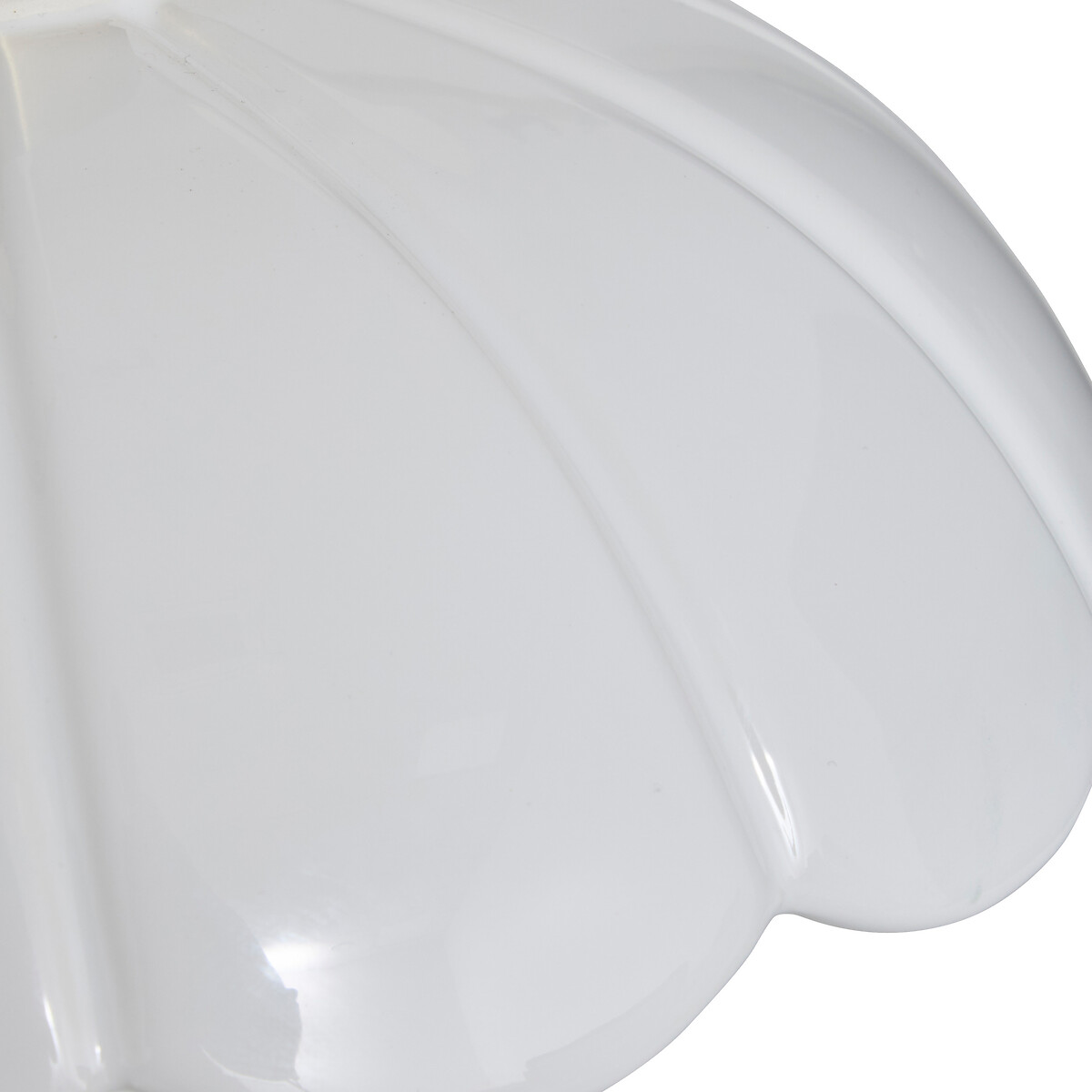 L&aacute;mpara de techo BRUNA blanca de cer&aacute;mica 23cm
