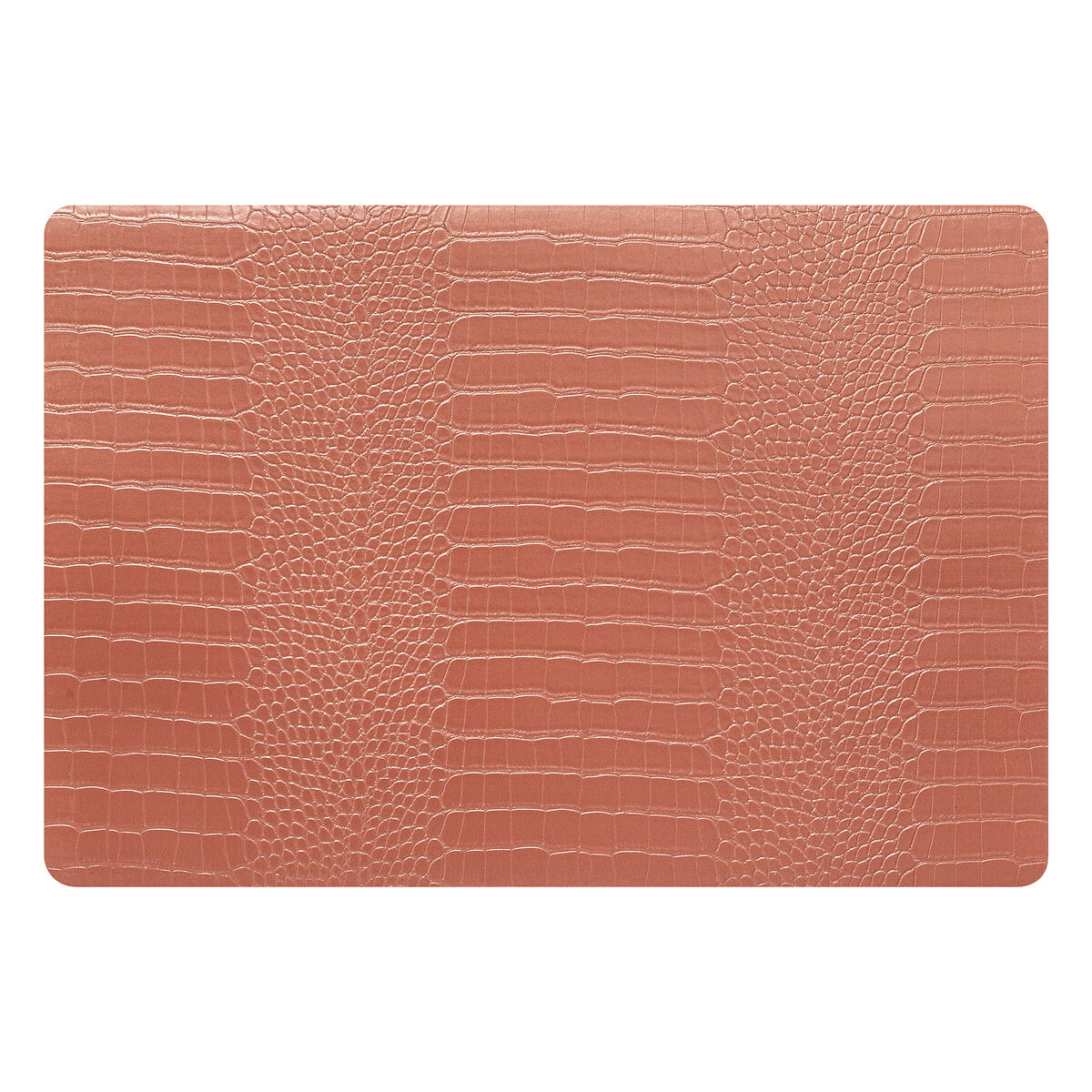 Mantel individual CROCO naranja 33x49cm