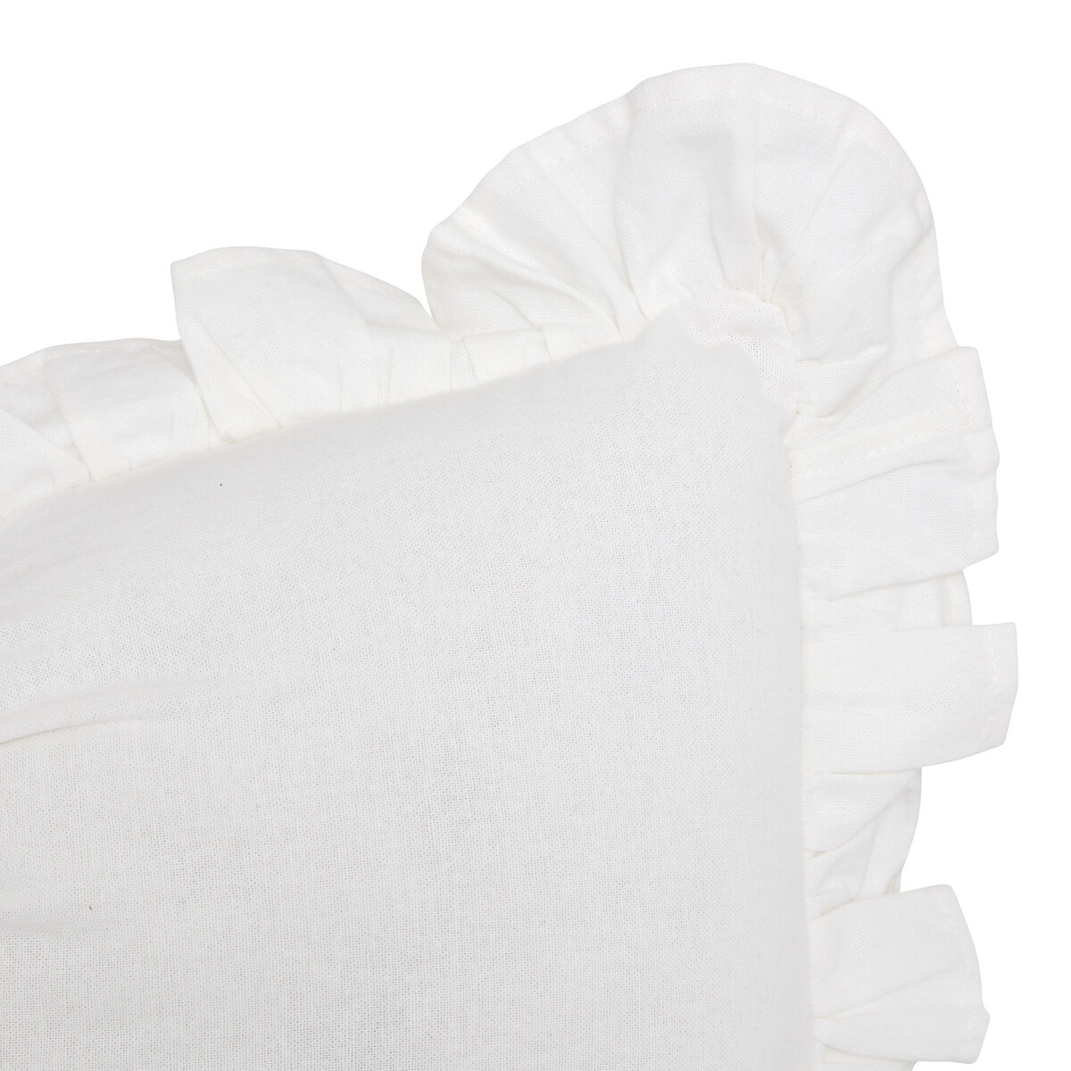 Coj&iacute;n de lazo FLEUR SAUVAGES blanco 30x50cm