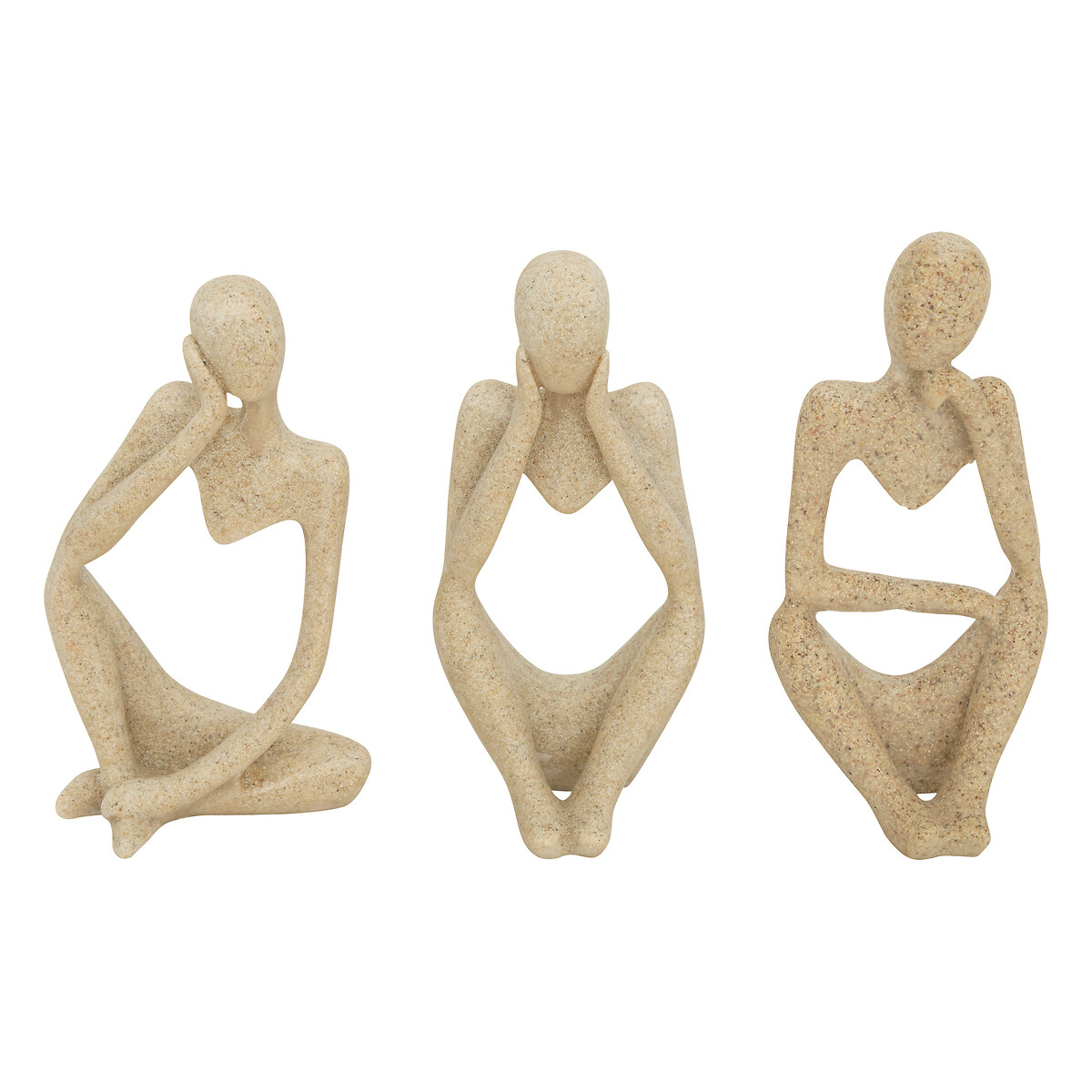 Juego de 3 figuras ABY mujer