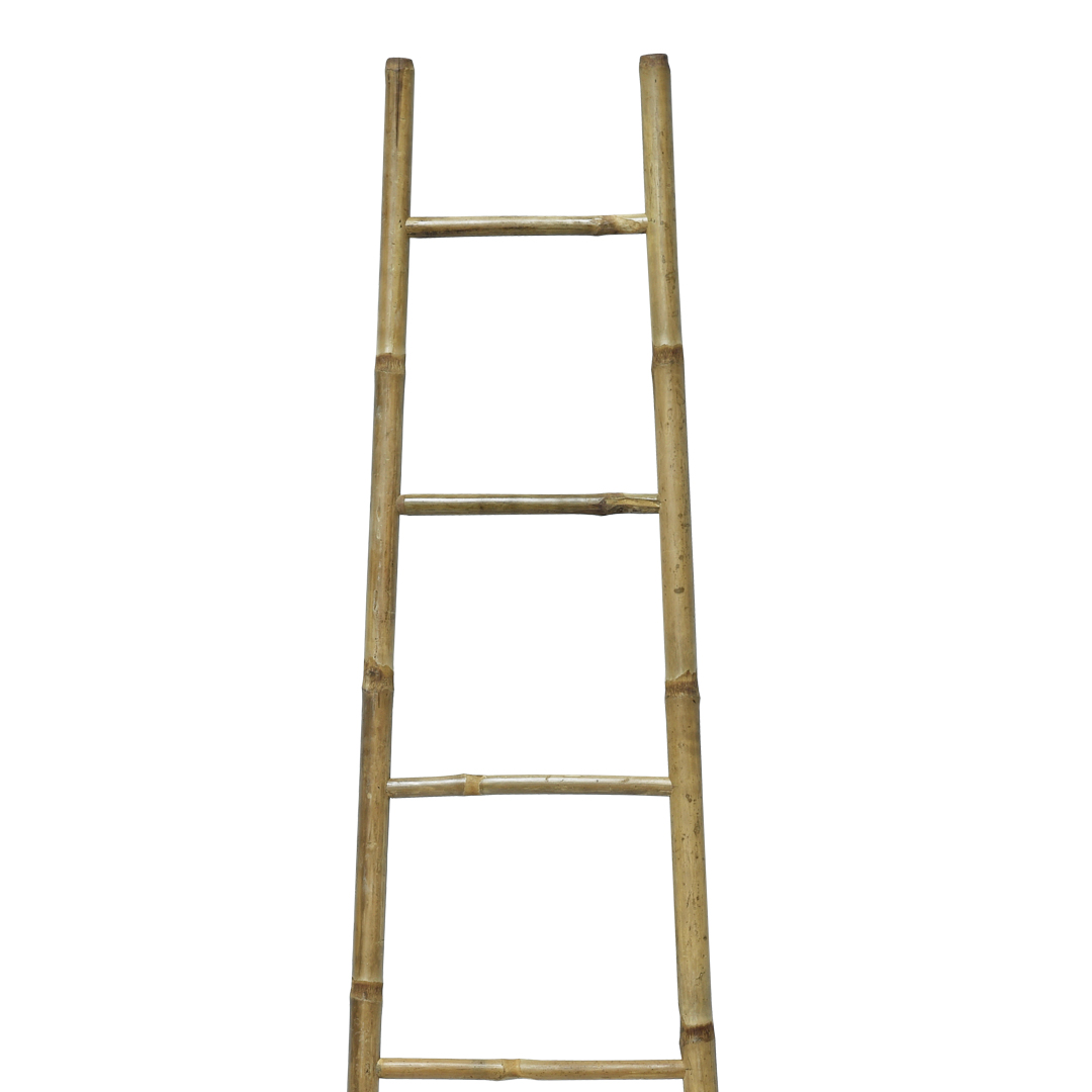 Toallero en escalera de bambú 40x150cm