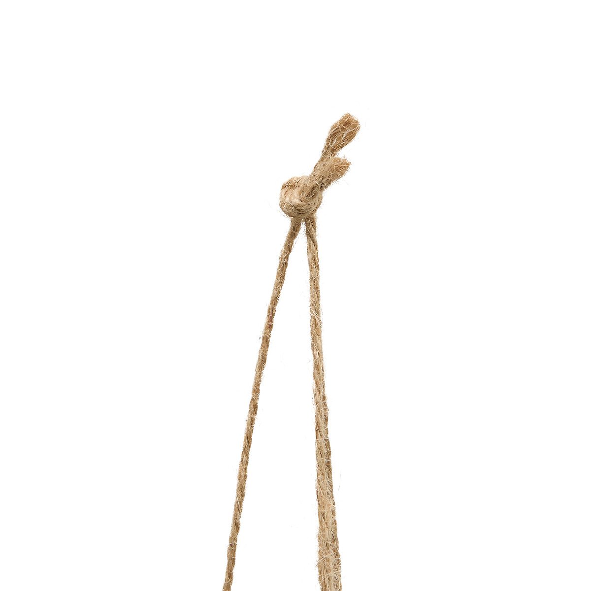 Maceta colgante con bamb&uacute; artificial 67cm