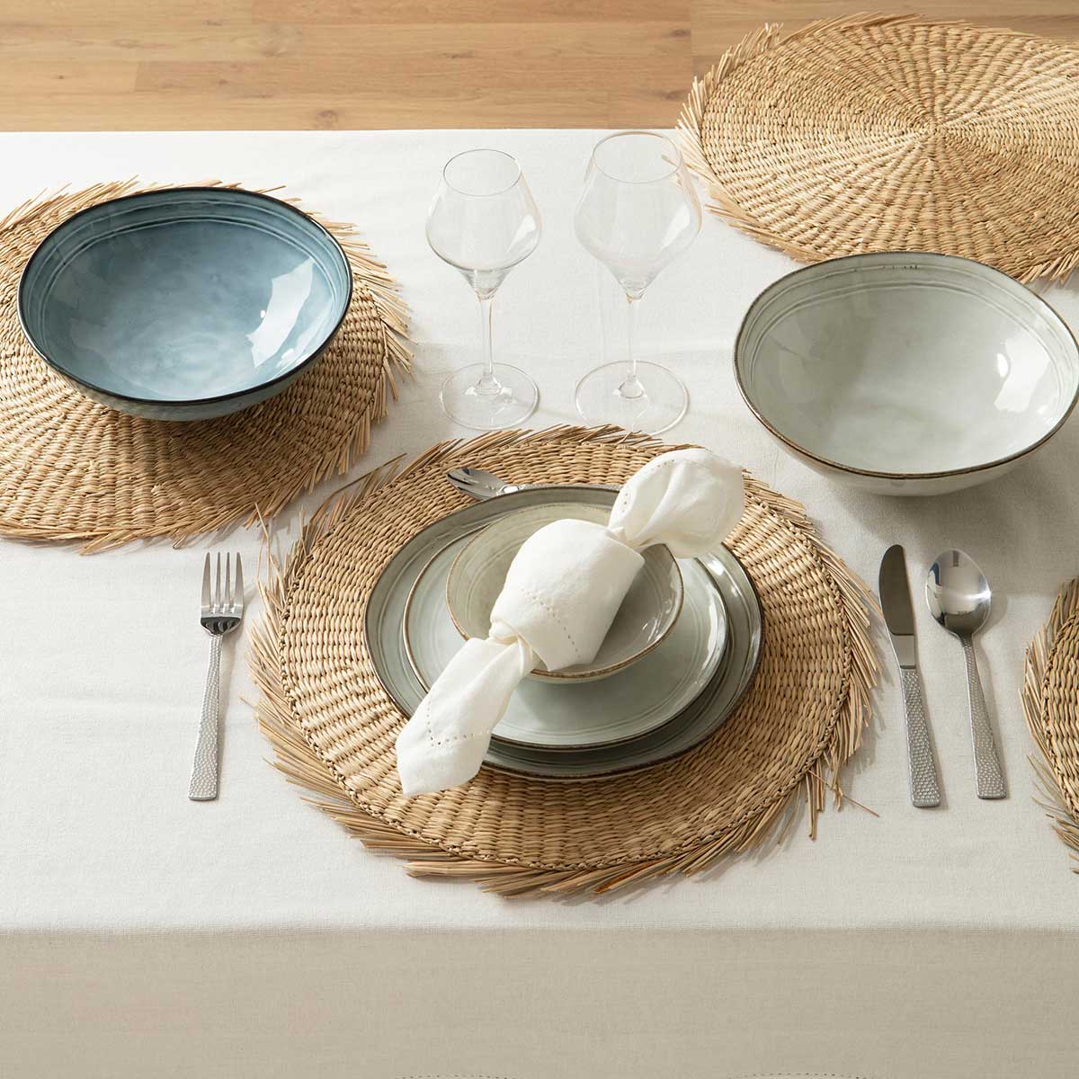 Mantel individual junco cuba 40cm