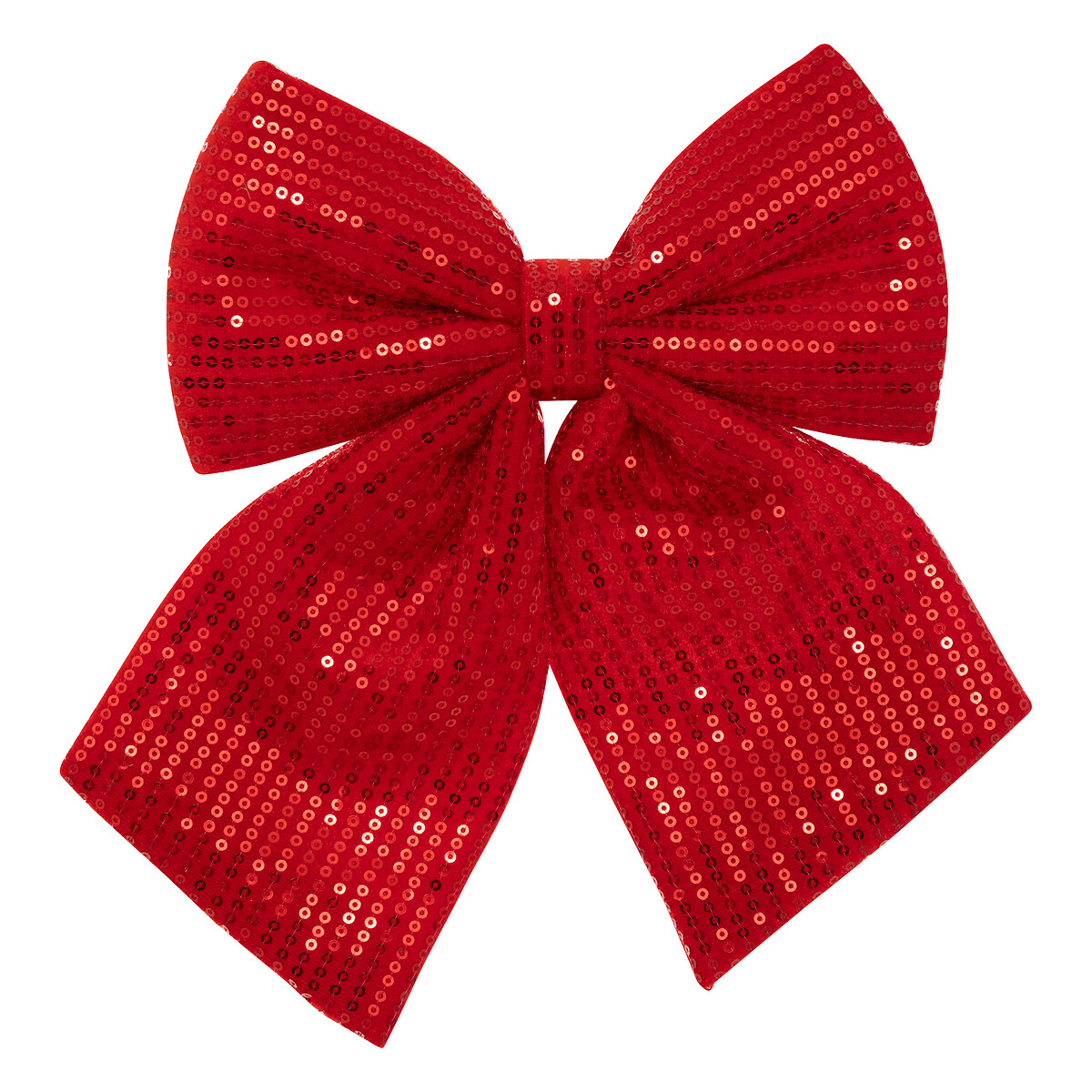 Lazo rojo con brillantes 24cm 