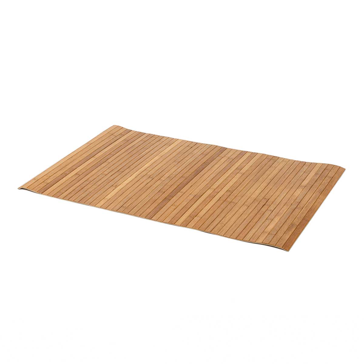 Alfombrilla de ba&ntilde;o de bamb&uacute; 50x80cm