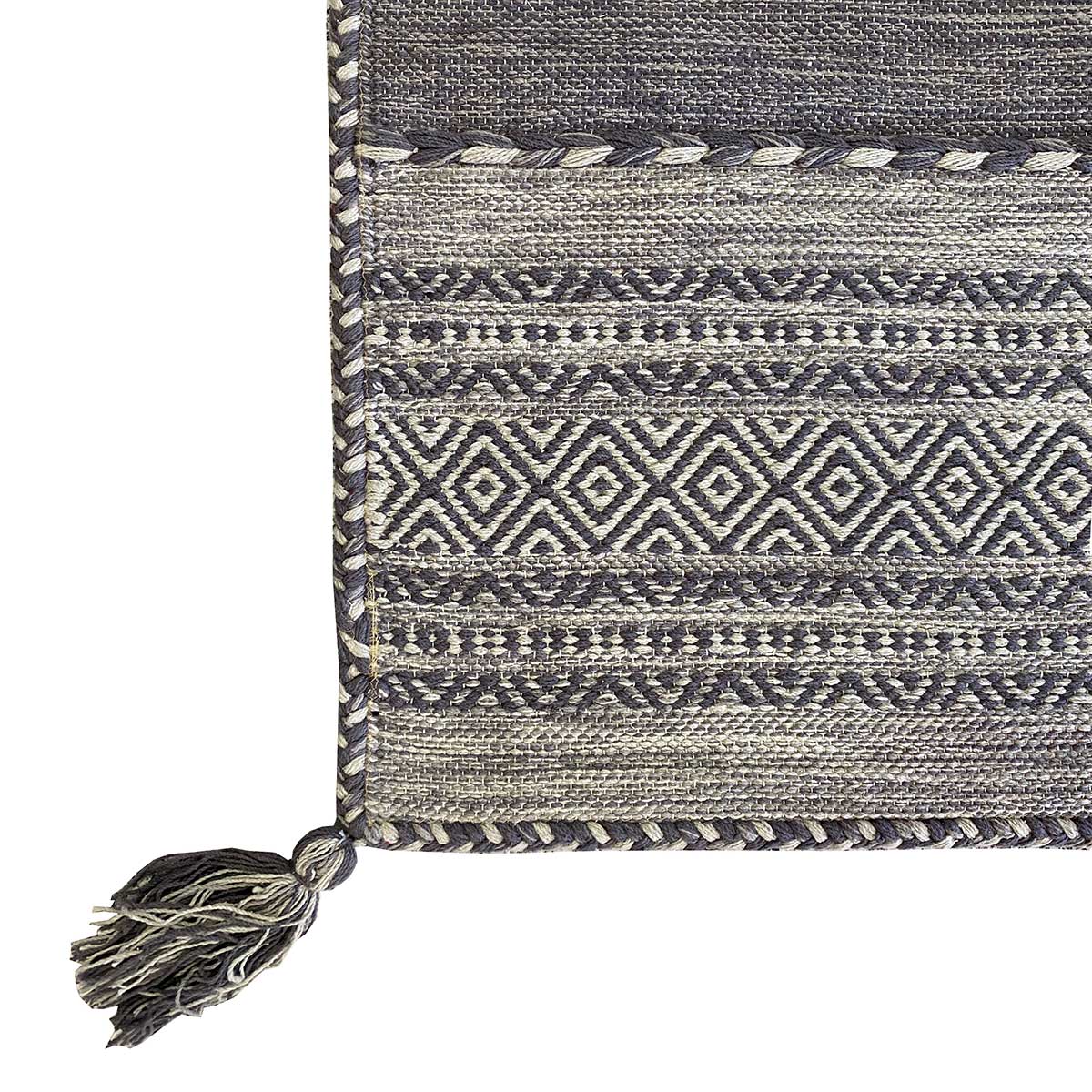 Alfombra Tribal Gris 140x190Cm