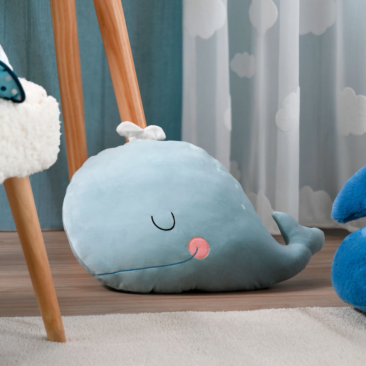 Peluche ballena MOBY 30x45cm