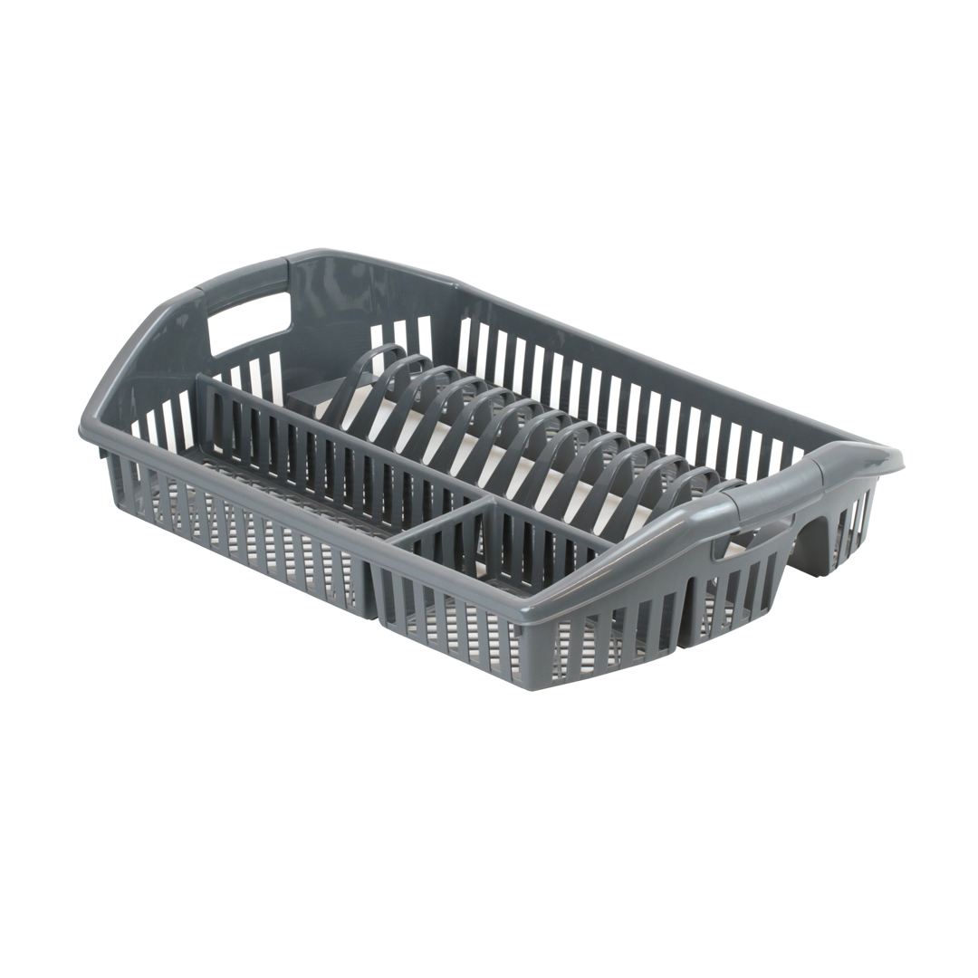 Escurreplatos Plástico Europa Gris