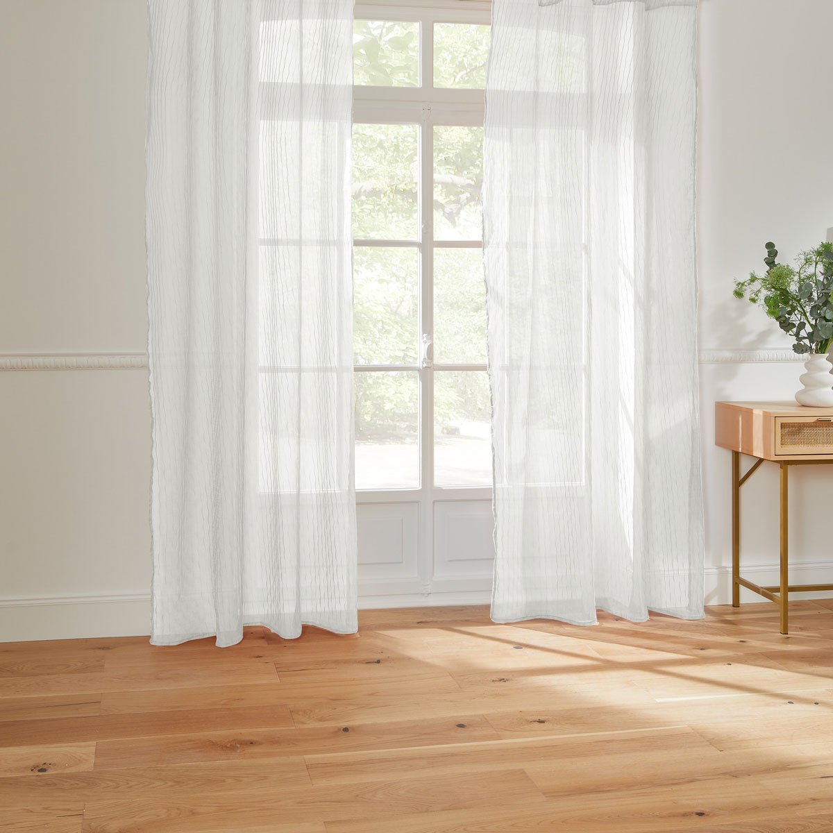 Cortina MILA blanca 140x240xm 