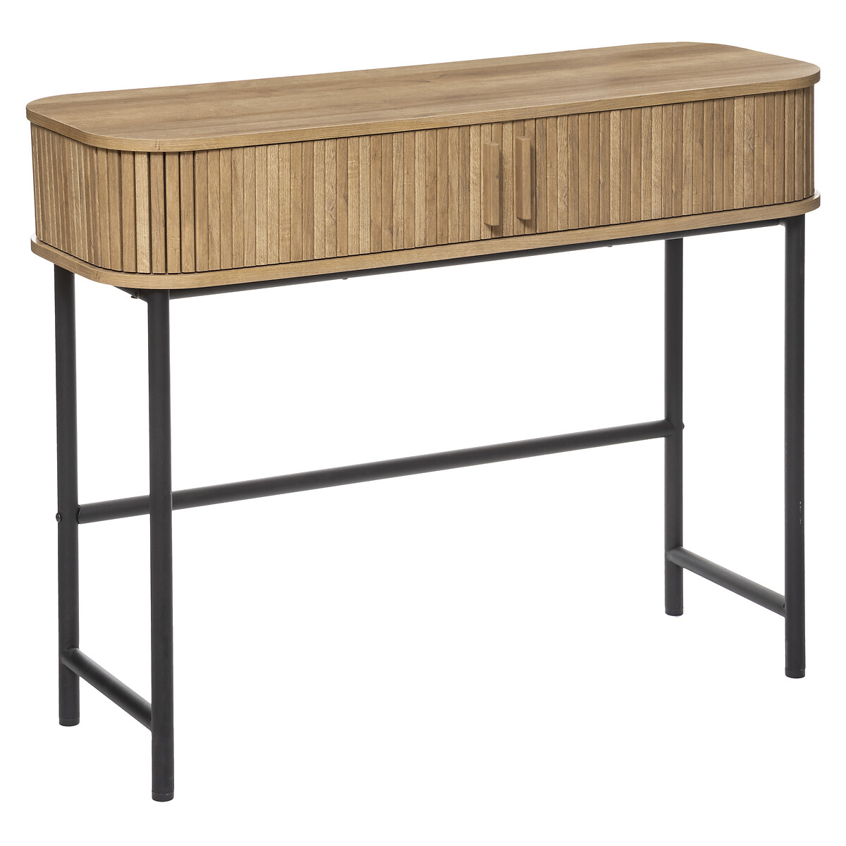 Consola COLVA beige con 2 puertas