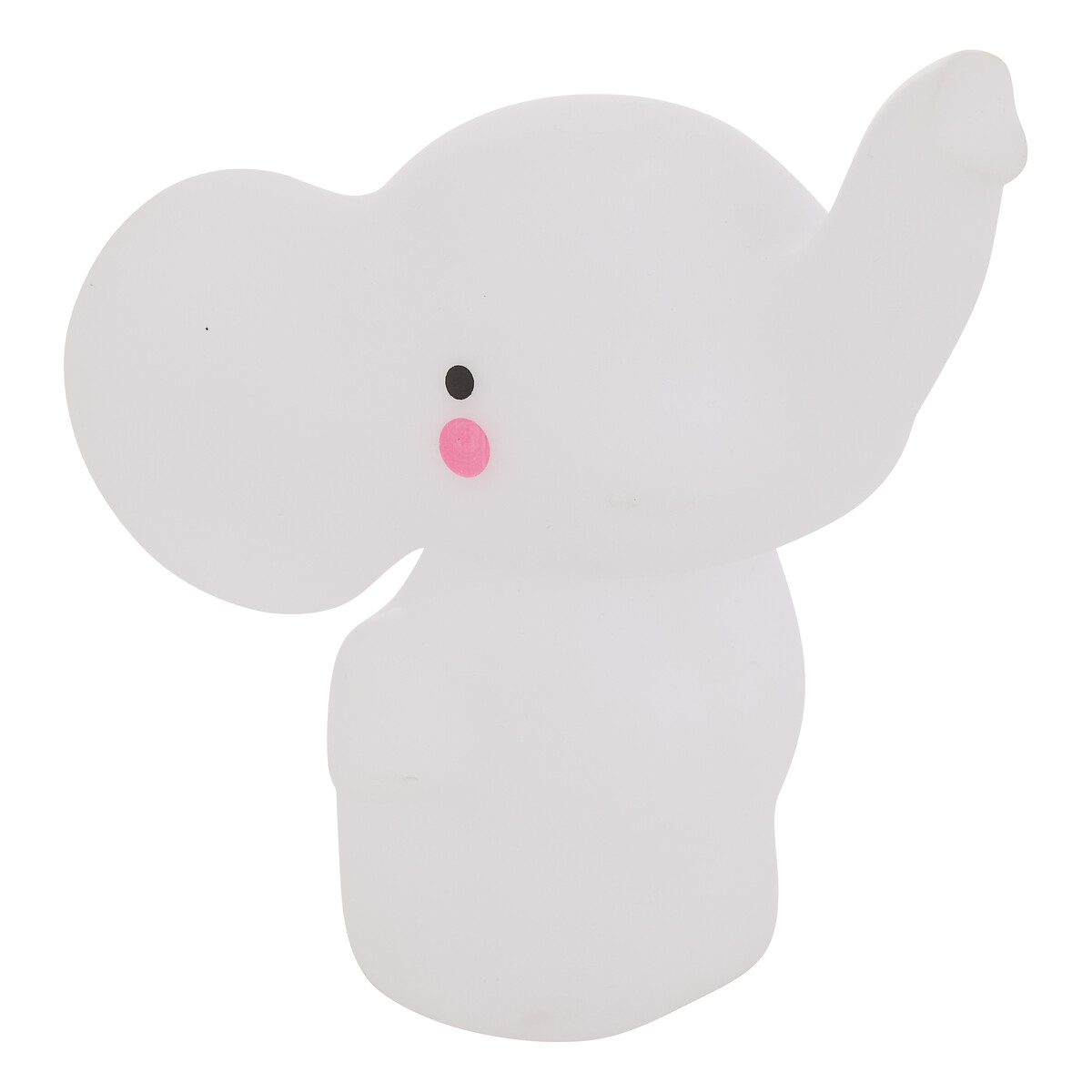 Luz gu&iacute;a SOFTY de elefante 11 cm