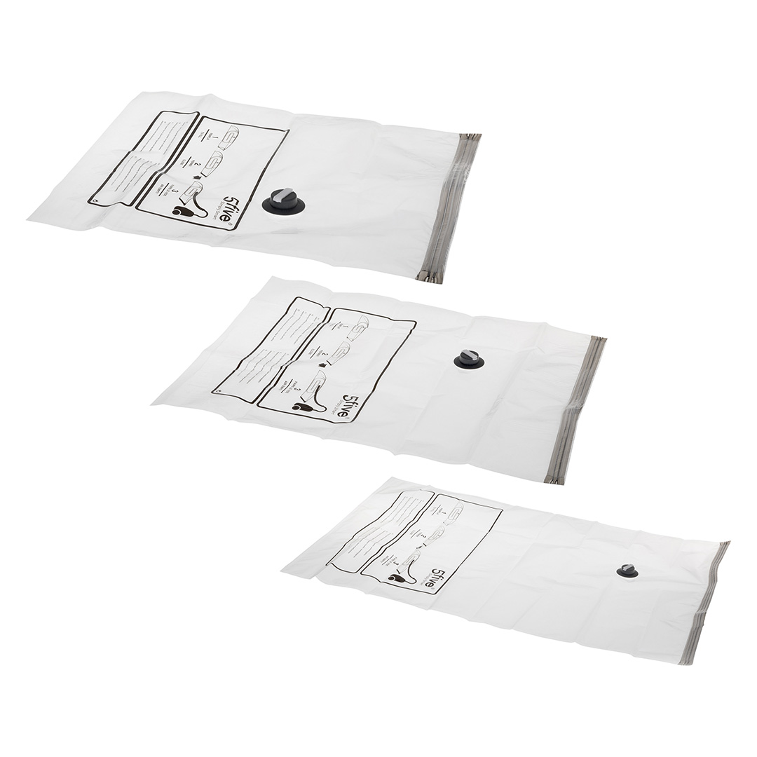 Conjunto de 10 Sacos para Arruma&ccedil;&atilde;o em V&aacute;cuo