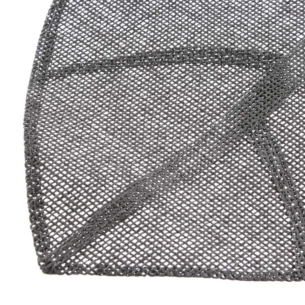 Mantel Individual Hoja Gris 50x33Cm 