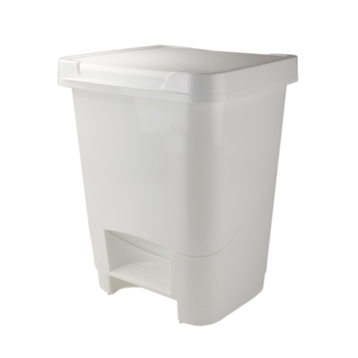 Balde Do Lixo 20l Branco Com Pedal