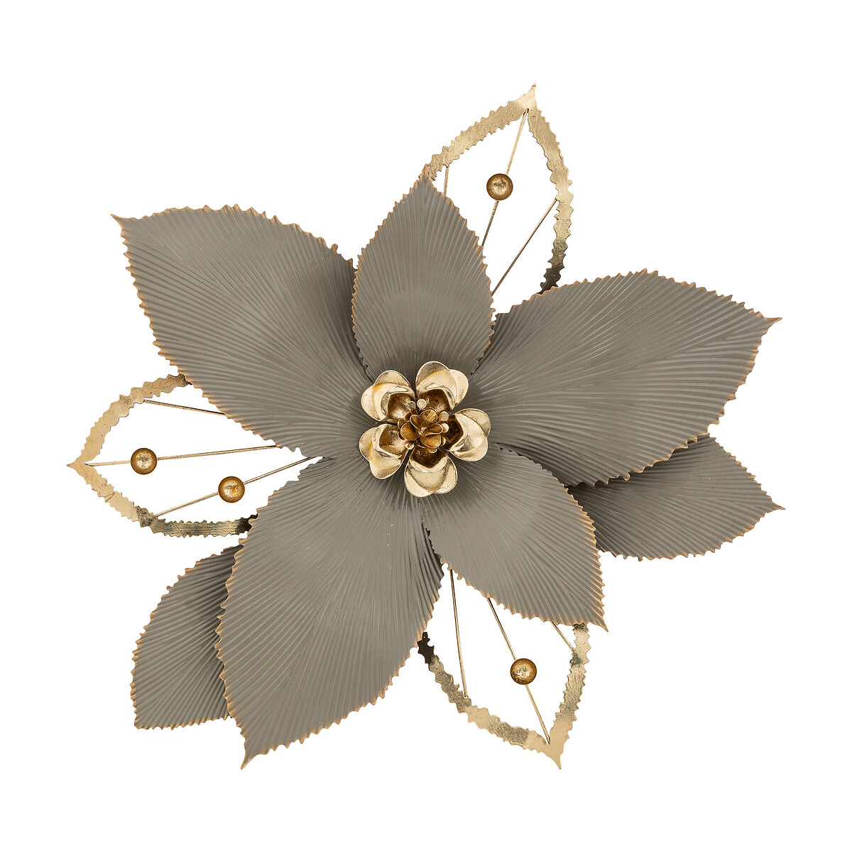 Decoraci&oacute;n mural en forma de flor MARJORIE 56X54cm