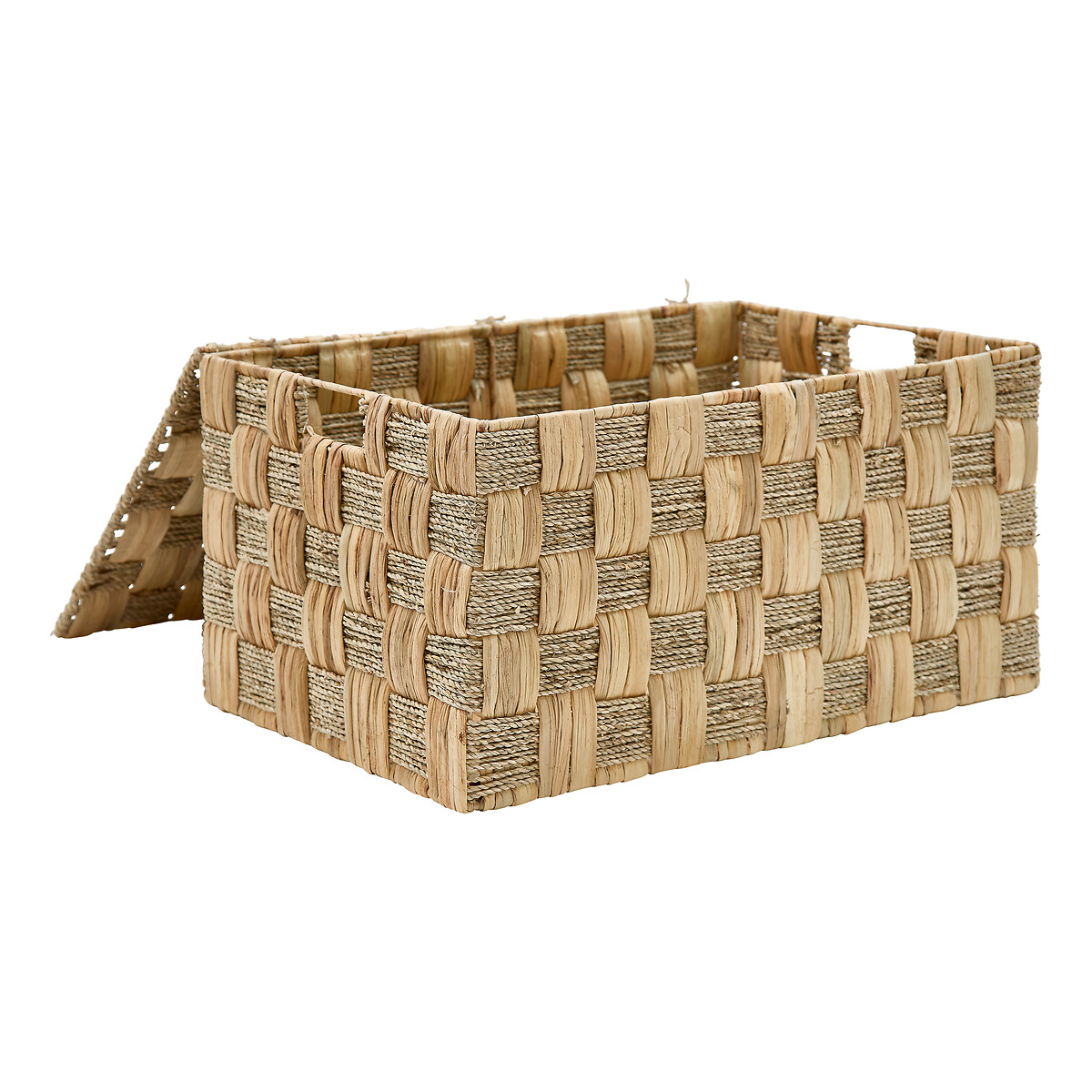 Caja decorativa NADI de mimbre 53x58cm