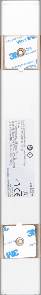 L&aacute;mpara Led USB Blanca