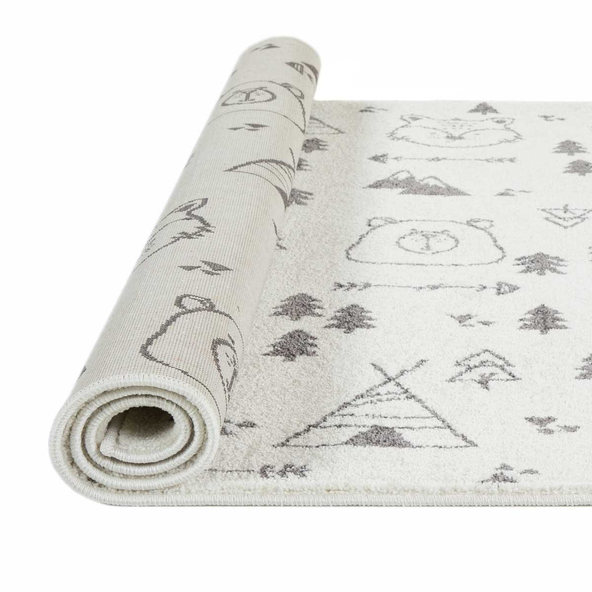 Alfombra Gio Bosque Gris 160x235Cm